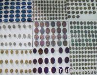 natural drusy pyrite plating colour cabochons