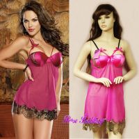 Plus size sexy bra babydoll, plus size sexy lingeires with unique bra design and floral lace accented,style:PS003