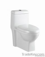 one piece siphonic toilet