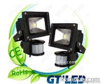 High quality 10W led flood light with sensor