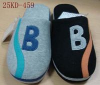 indoor slipper for men with Letter&quot;B&#039; embroidery