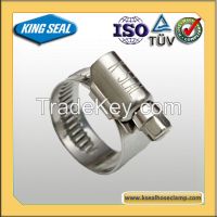 Non-perforated Germany type Stainless Steel Hose Clamps