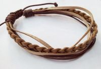 Mens leather Bracelet
