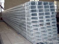 Hot Dip Galvanized Steel - U Beam 