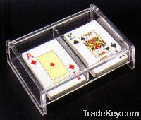acrylic card box