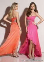 Elegant Sweetheart Beaded Lace Crystal Floor Length A-line ChiffonEvening dress