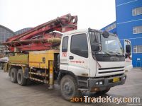 37M Sceond Hand and Used Putzmeister Concrete Pump Truck