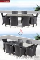 TF9104Modern wicker dining set/rattan dining set