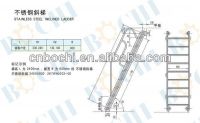 Marine Engine Room Inclined Ladder