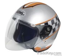 Open face motorcycle helmet YO--01(B)