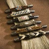 horse hair braids for bracelets, necklace, earring, jewelry