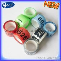 2013 latest version fashion promotion new style racing pigeon rings