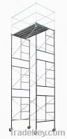 Scaffolding mobile tower flip lock