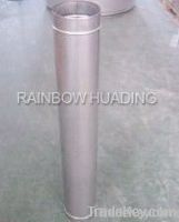 Single wall steel chimney pipe