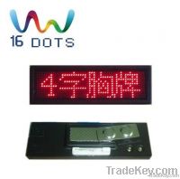 led name badges, led name tag, led name badge, led mini sign