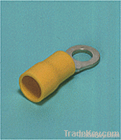 Ring tongue terminal (R-type, Vinyl-insulated) (flared)