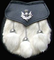 Rabbit Fur Sporran