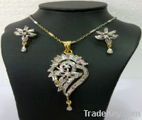 vintage trendy indian fashion antique diamond jewelry pendant