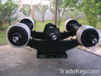 BPW 28Ton drum bogie axles