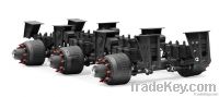 Tri-axle Mechanical suspension