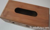 Eco-friendly Bamboo Tissue Box