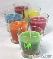 7.5 Glass Candle