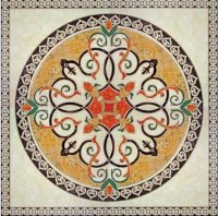 Ceramic golden Carpet tile