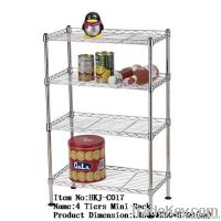 Mobilizable 3 Tiers Storage Rack