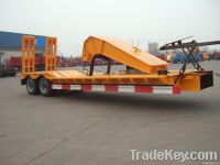 low bed semi trailer