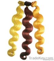 Human Hair weft