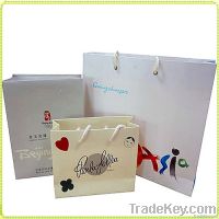 colorful paper printed shopping bag