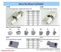 Brass Door Cylinder