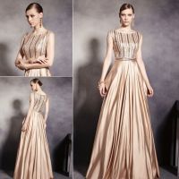 Free Shipping ! Coniefox #30530 Unique Design Dance Long Sequined Sleeveless Ball Gown