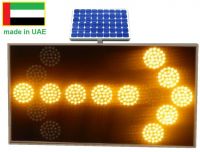 Solar traffic arrow