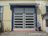 High speed stacking door