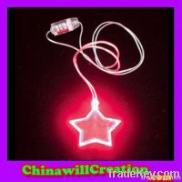 Fashion led flashing necklace