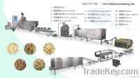 corn flakes processing line