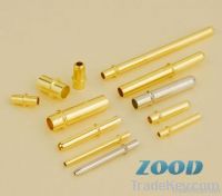 Brass tubular pin connectors