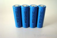 14430 650mAh  rechargeable lithium ion battery