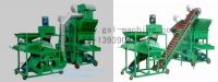 peanut cleaning and shelling machine