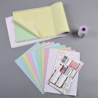 Carbonless Copy Paper in Blue and Black Image