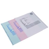 Carbonless Paper Computer Continuous Form Blue