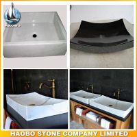 Granite and Marble Above-Counter Bathroom Sink for Sale