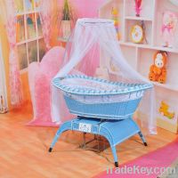 voice control baby swing crib