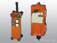 Wireless radio remote for crane