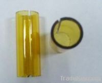 Yellow quartz tube