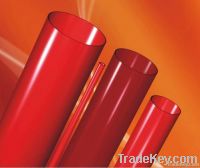 Infrared Ruby Quartz Tube