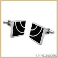 stainless steel jewelry cufflink