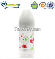 8oz wide neck baby feeding bottle