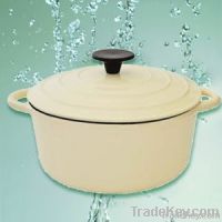 Round Enamel Cast Iron Dutch Ovens